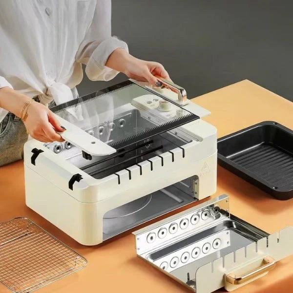 Grill Életrico Multifuncional (Promoção Especial) + BRINDE