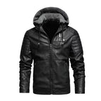 Jaqueta Masculina Fashion com Detalhes em Zíper e Capuz - (Promoção de Inverno 2025)