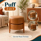 (COMPRE 1 LEVE 2) - Puff 2 em 1: Use de Dois Jeitos