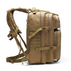 Mochila Tática Militar Areia 50L