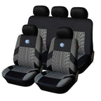 Kit Capa para Banco de Carro Universal JettaSport + 3 BRINDES: Capa Volante, Relógio e Adesivo
